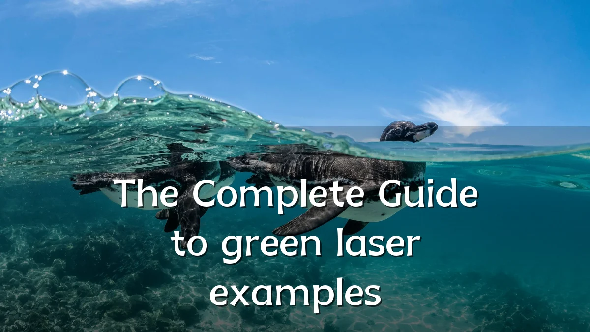 The Complete Guide to green laser examples
