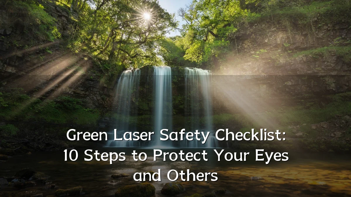 Green Laser Safety Checklist: 10 Steps to Protect Your Eyes and Others