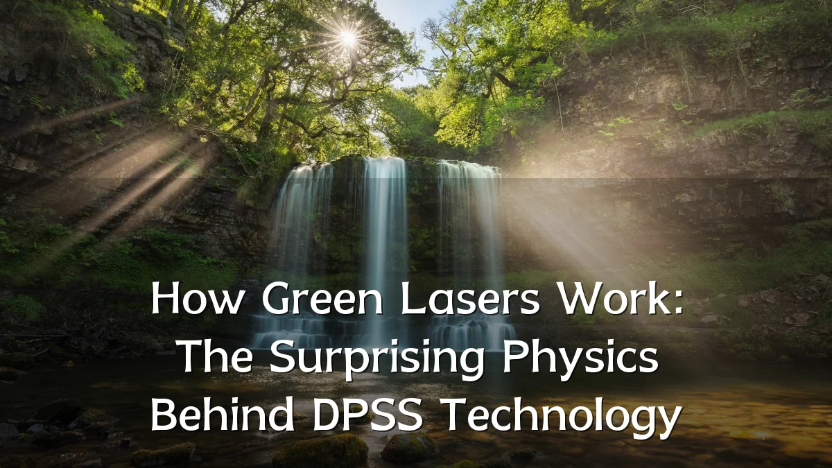How Green Lasers Work: The Surprising Physics Behind DPSS Technology