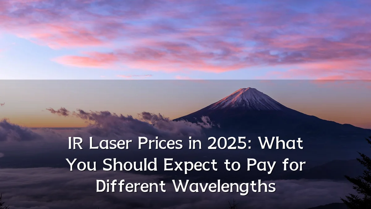 IR Laser Prices in 2025: What You Should Expect to Pay for Different Wavelengths