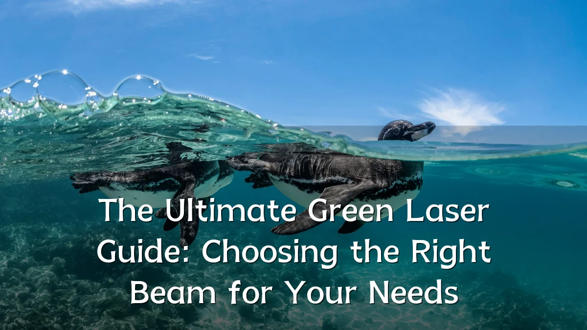 The Ultimate Green Laser Guide: Choosing the Right Beam for Your Needs