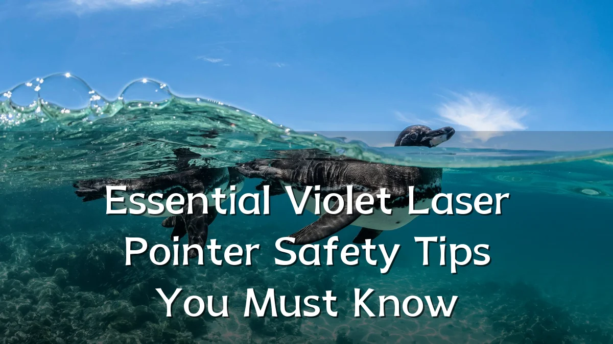 Essential Violet Laser Pointer Safety Tips You Must Know