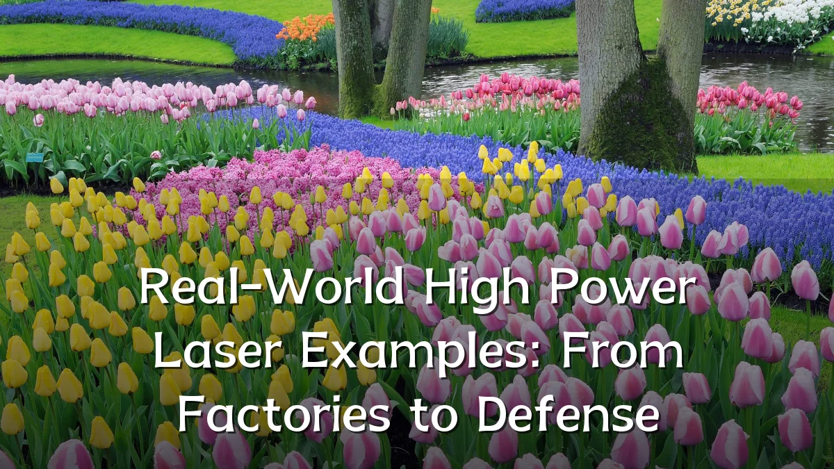 Real-World High Power Laser Examples: From Factories to Defense