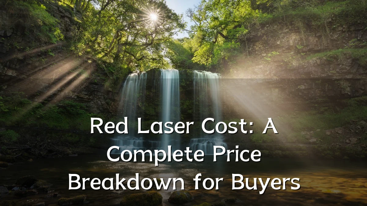 Red Laser Cost: A Complete Price Breakdown for Buyers