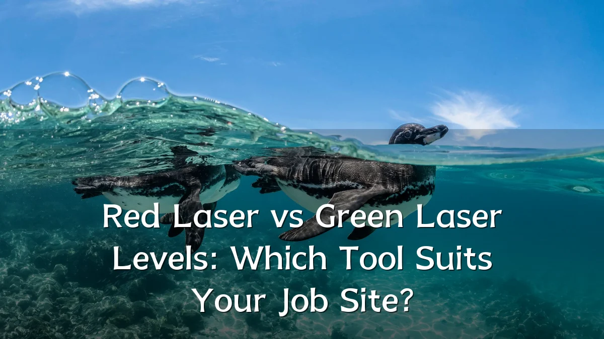 Red Laser vs Green Laser Levels: Which Tool Suits Your Job Site?