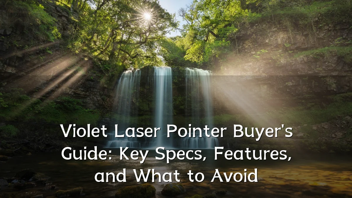Violet Laser Pointer Buyer's Guide: Key Specs, Features, and What to Avoid