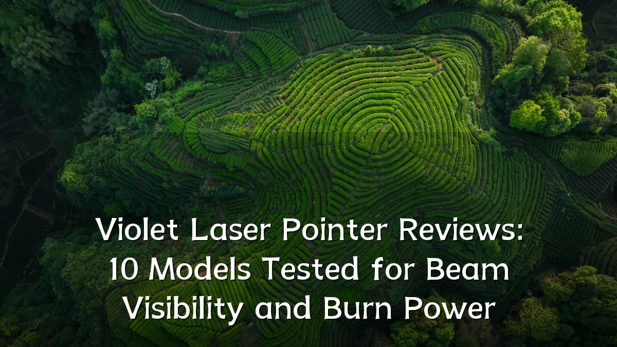 Violet Laser Pointer Reviews: 10 Models Tested for Beam Visibility and Burn Power