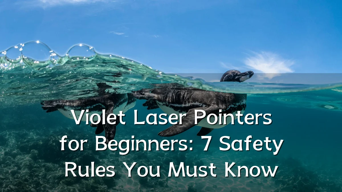 Violet Laser Pointers for Beginners: 7 Safety Rules You Must Know