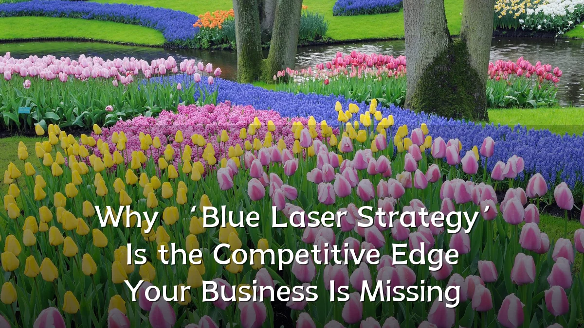 Why ‘Blue Laser Strategy’ Is the Competitive Edge Your Business Is Missing